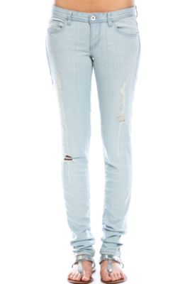 J11 - Bleach Destroyed Skinny Jean