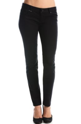 J11 - Black Plaque Skinny Jean