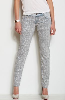 J11 - Logo Print Recycled Skinny Jean