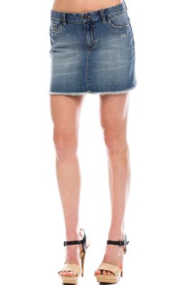 Cut-off Mini Skirt<br>Online Exclusive
