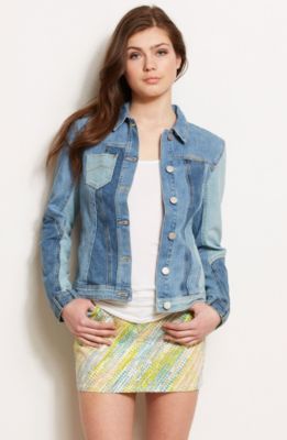 Patchwork Trucker Jacket