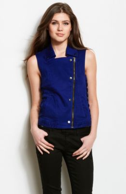 Lattice Jean Vest