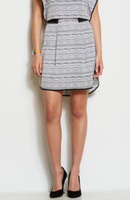 Printed Asymmetrical Skirt<br>Online Exclusive