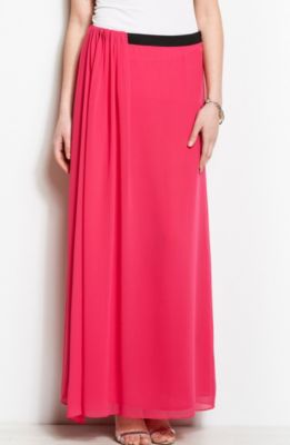 Gathered Maxi Skirt<br>Online Exclusive