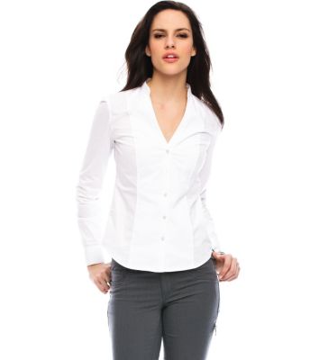 Classic Button-Up Blouse<br>Online Exclusive