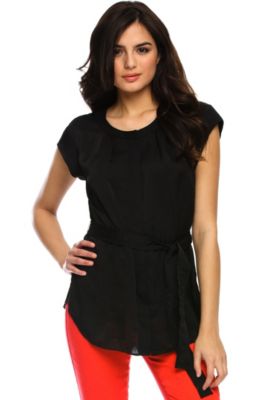Belted Blouse
