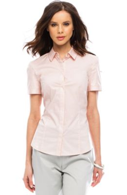 Tie Back Button-Up Shirt <br>Online Exclusive