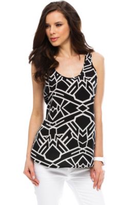 Back Zipper Tank