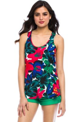 Back Zipper Tank