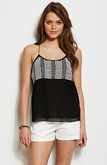 Graphic Embellished Cami