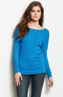 Dolman Sleeve Space Dyed Top