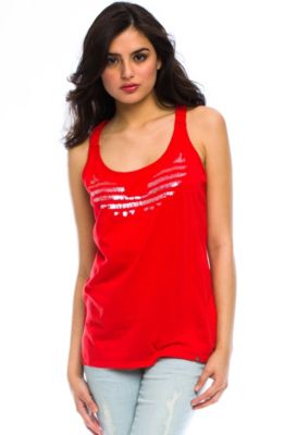 Sequin Eagle Tank