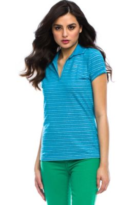 Sparkle Stripe Polo