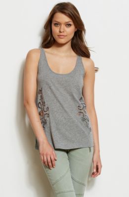 Lace Cut-Out Tank