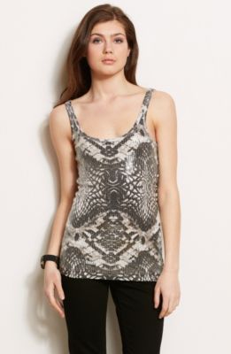 Reptile Sequin Tank