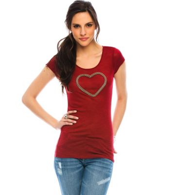 Chain Heart Top