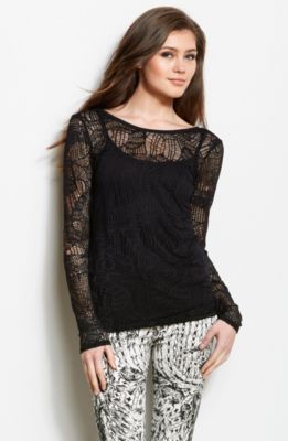 Lace Combo Top