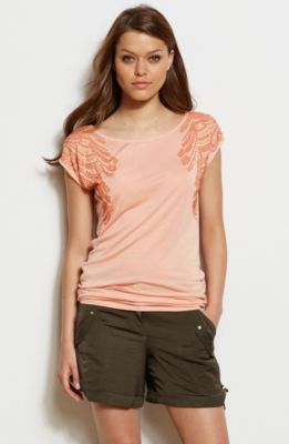 Embellished Tunic Top