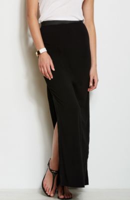 Side Slit Maxi Skirt