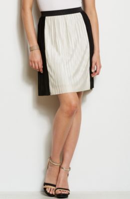 Pleated Panel Skirt<br>Online Exclusive