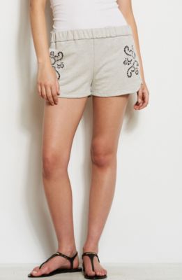 Lace Cut-Out Short