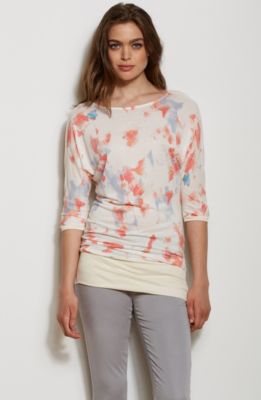 Printed Front Tunic<br>Online Exclusive