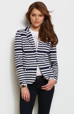 Slub Knit Blazer