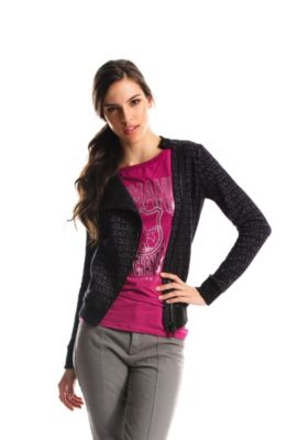 Jacquard Logo Zip-up