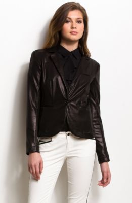 Foiled Ponte Blazer
