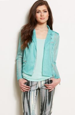 Mesh Biker Jacket