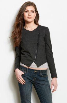 Cropped Wrap Jacket