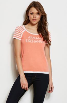 Stripey Logo Sweater<br>Online Exclusive