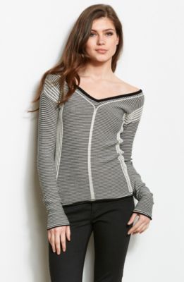 Banded Back Sweater