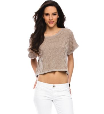 Knit Cropped Sweater