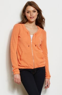 Zip Up Sweater Jacket<br>Online Exclusive