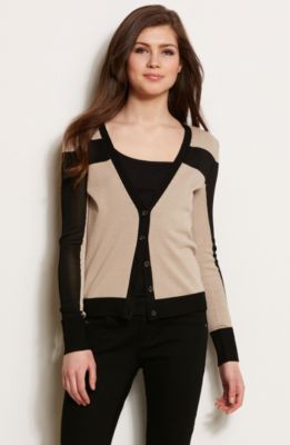 Colorblocked Cardigan