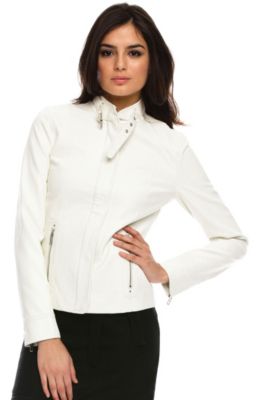 Perforated Moto Jacket 