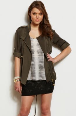 Sheer Back Anorak<br>Online Exclusive