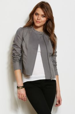 Ottoman Accent Moto Jacket