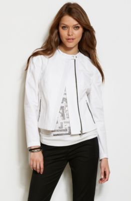 Ottoman Accent Moto Jacket
