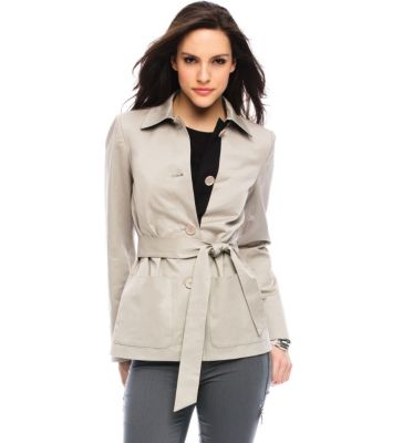 Contrast Placket Jacket<br>Online Exclusive