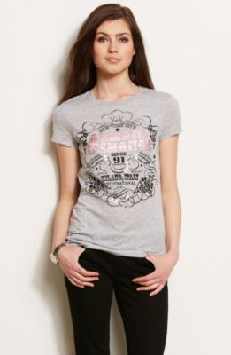 Lace Back Tee<br>Online Exclusive 