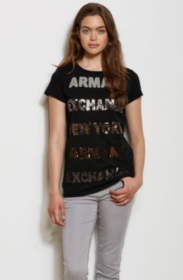 Stacked Sequins Tee