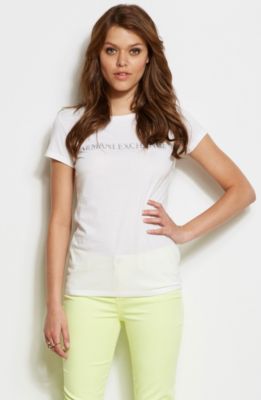 Rhinestone Logo Tee<br>Online Exclusive