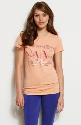 Glitter Wing Logo Tee<br>Online Exclusive
