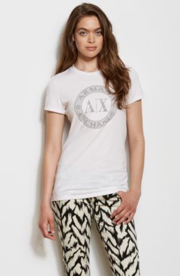 Embellished Stamp Logo Tee