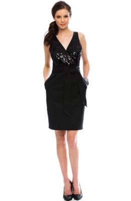 Embellished Bodice Dress