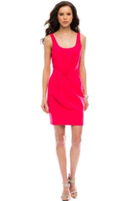 Twisted Ponte Mini Dress