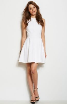 Ottoman Fit & Flare Dress