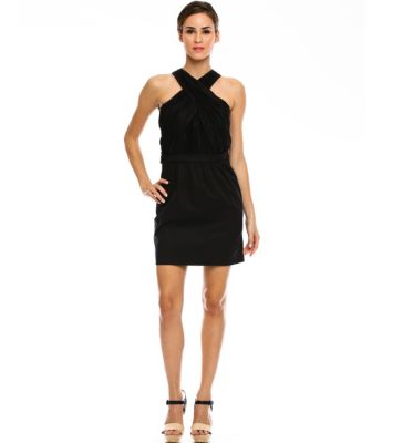 Cross Front Dress